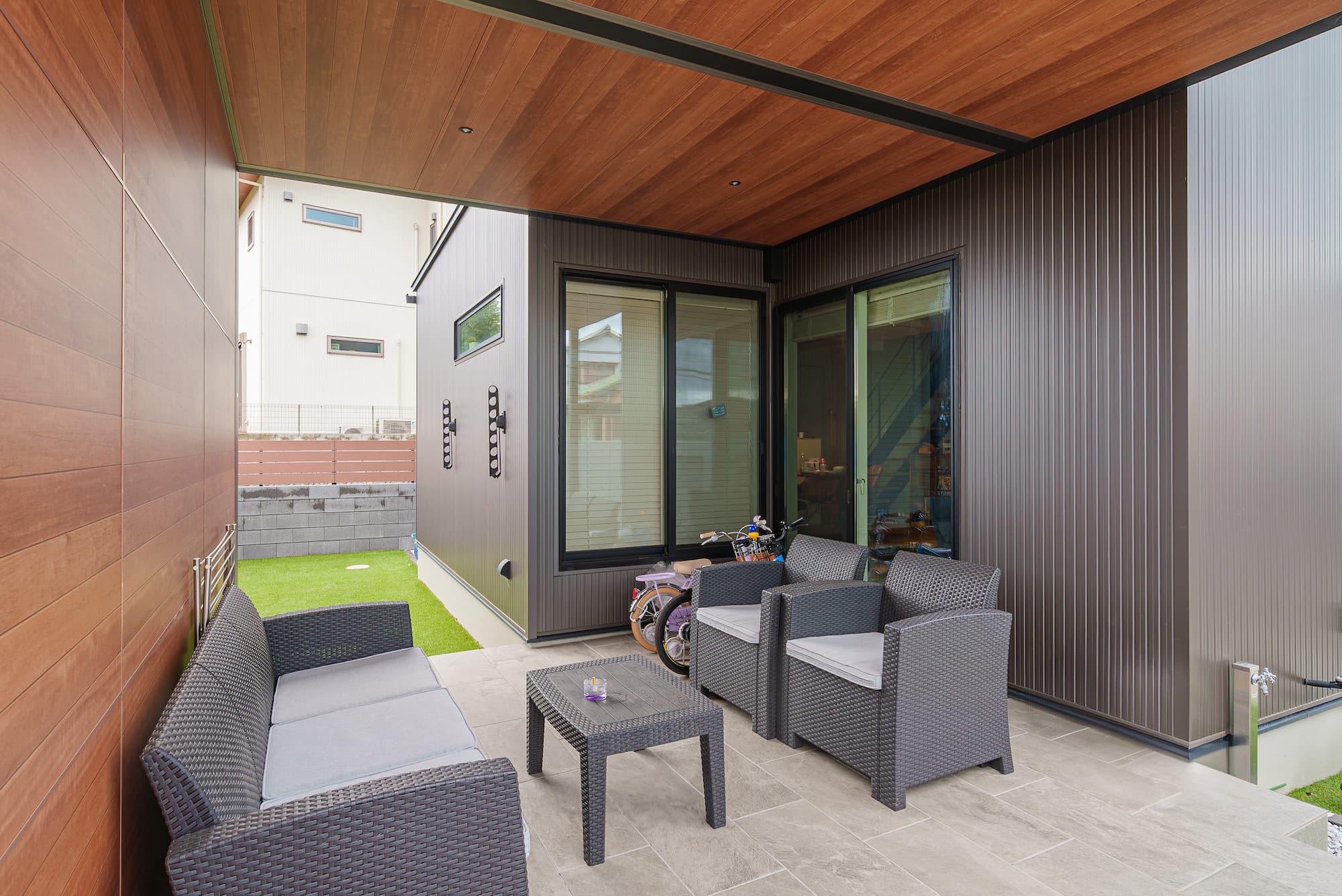 roominの施工事例オープンテラス