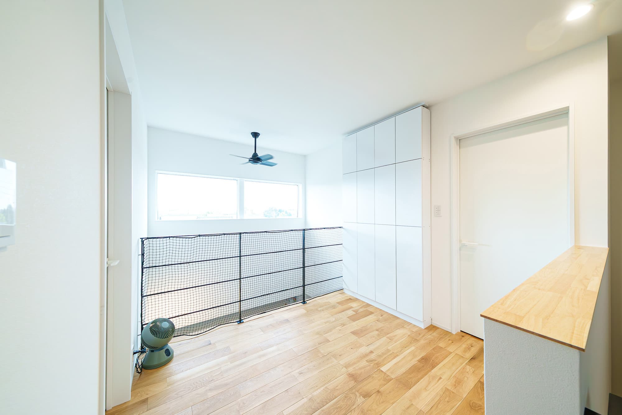 roominの施工事吹き抜け